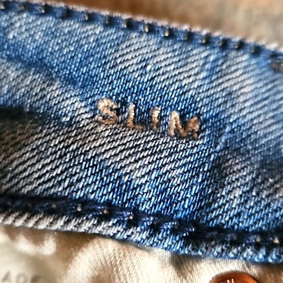 🔥🔥🔥NEW!!!.. American Eagle Airflex Plus slim patches jeans!!! - Picture 3 of 10